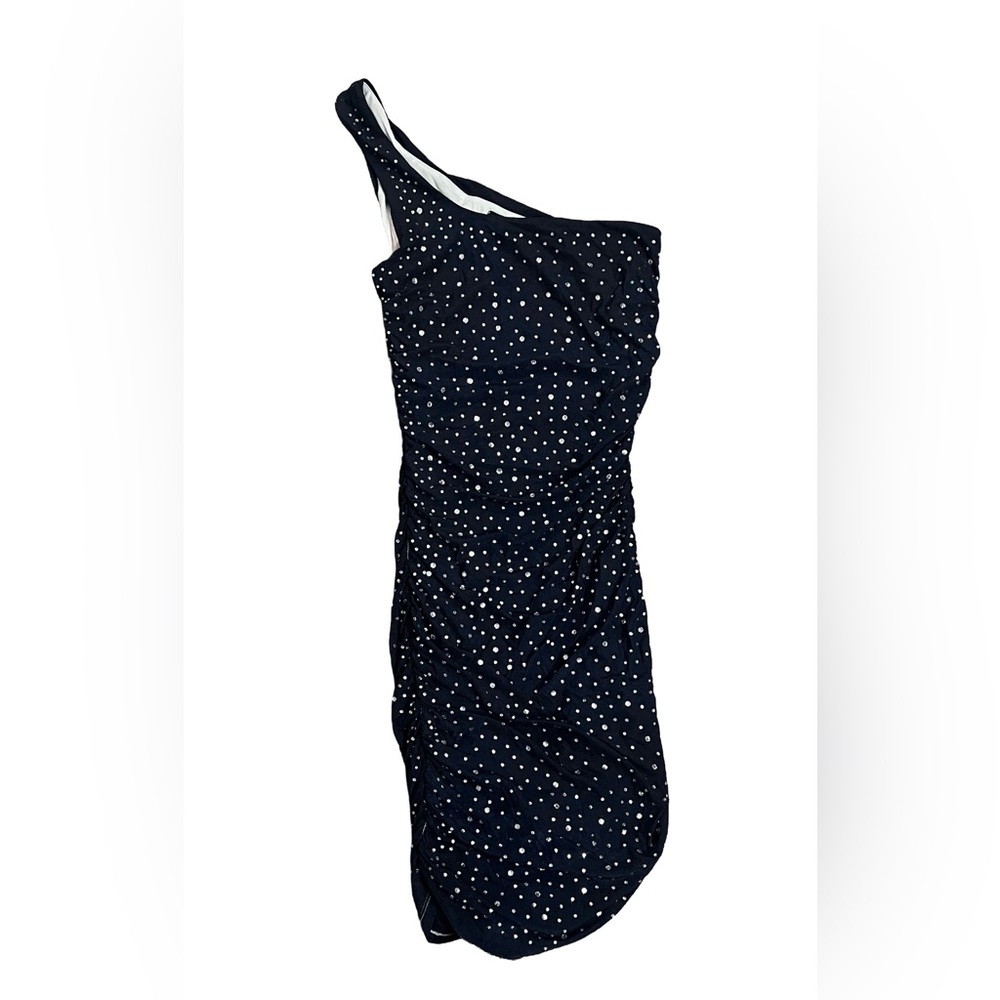 Windsor Midnight Blue Dress with Sparkling Accents